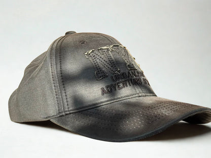 Black NY Urban Adventures Embroidered Baseball Cap