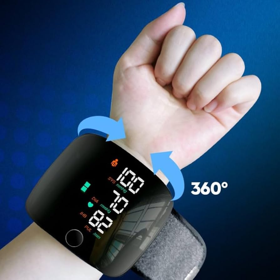 Automatic Rechargeable Digital Touch Screen Wrist type Blood-Pressure Machine