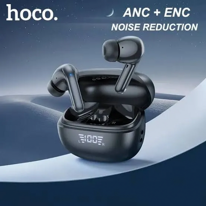 Hoco EQ5 Energy Dual Mic ANC+ENC Bluetooth 5.3 True Wireless Earphone TWS Earbuds - Black