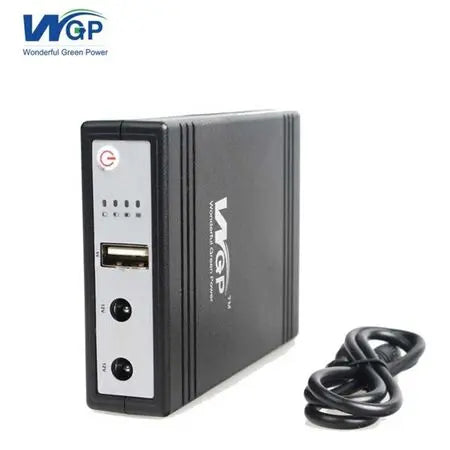 WGP Mini UPS 10400mAh for WiFi Router – Multi-Voltage Power Backup
