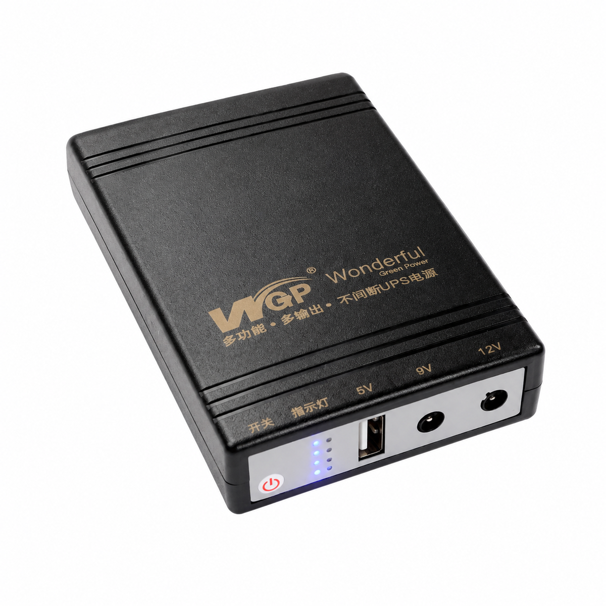 WGP Mini UPS 10400mAh for WiFi Router – Multi-Voltage Power Backup