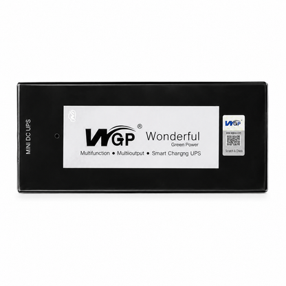 WGP Mini UPS 10400mAh for WiFi Router – Multi-Voltage Power Backup