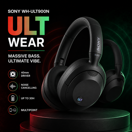 SONY WH-ULT900N ULT WEAR Wireless Noise Cancelling Headphones