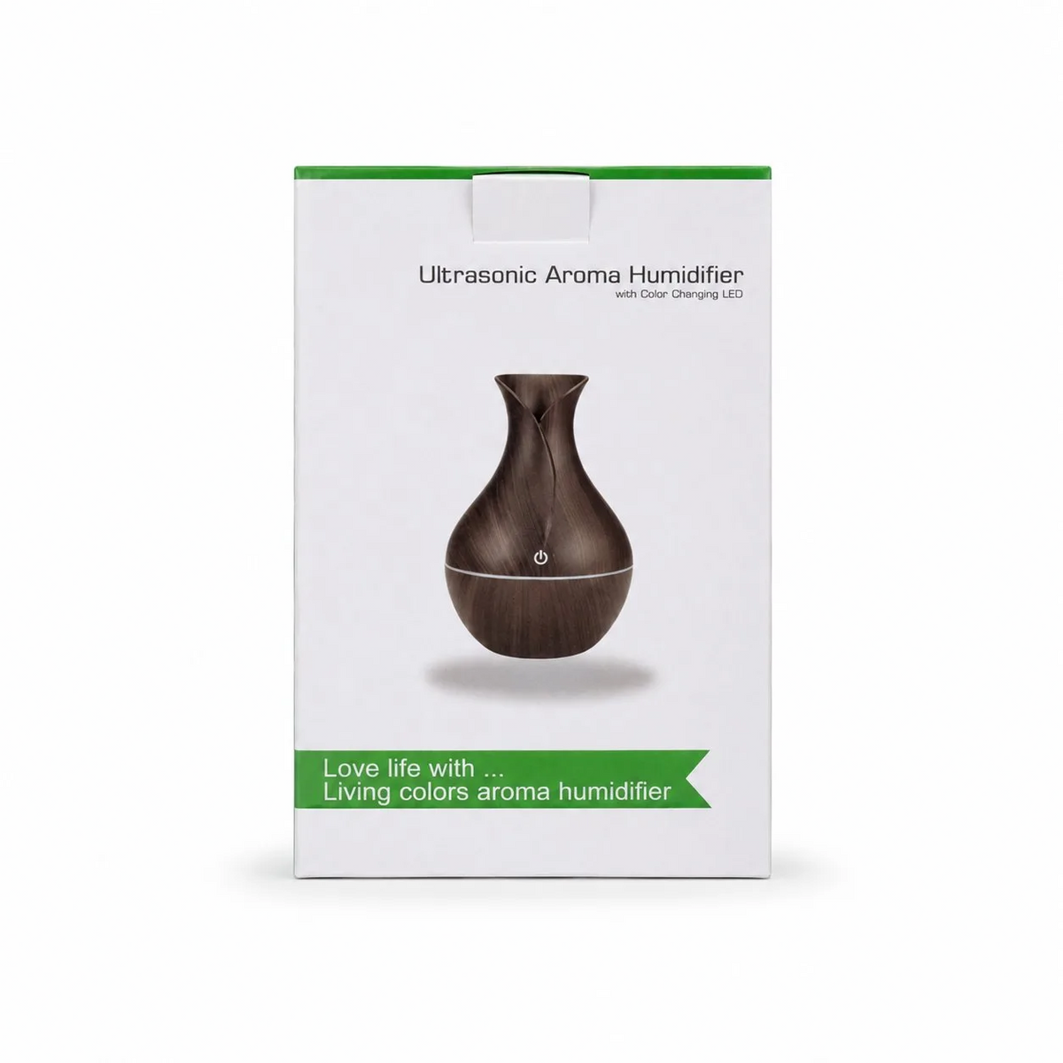 Wooden Finish Ultrasonic Aroma Humidifier – Create a Fresh & Relaxing Environment